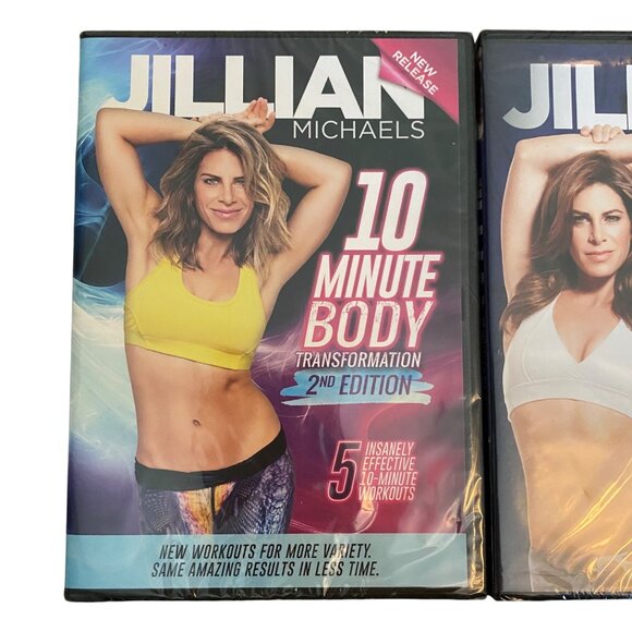 Lot of 6 Jillian Michaels Exercise Workout DVDs Killer Cardio Ripped in 30 Abs - Picture 2 of 10